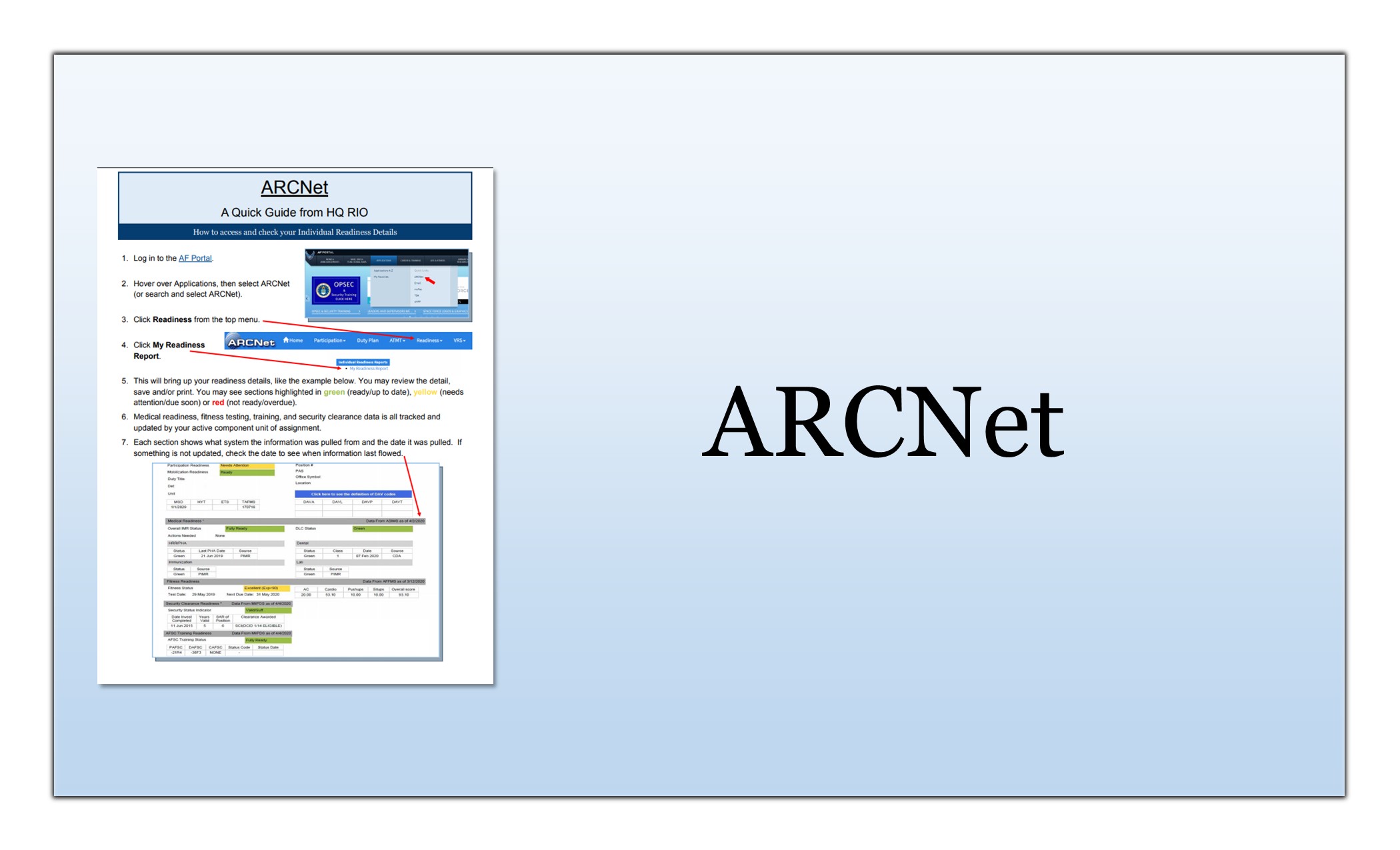 ARCNet thumbnail link